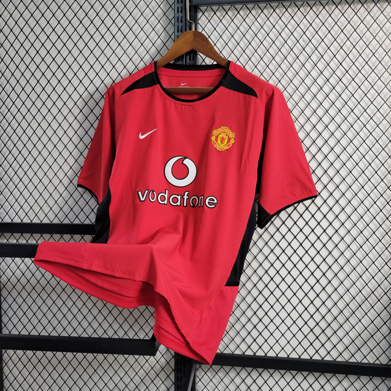 Camisa De Futebol Manchester United Retrô 03/04 - Shark Store