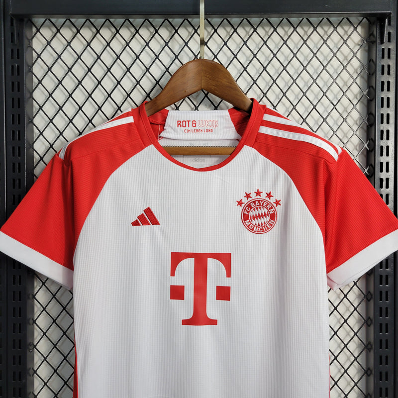 Camisa De Futebol Bayern De Munique Kit Infantil 23/24 - Shark Store