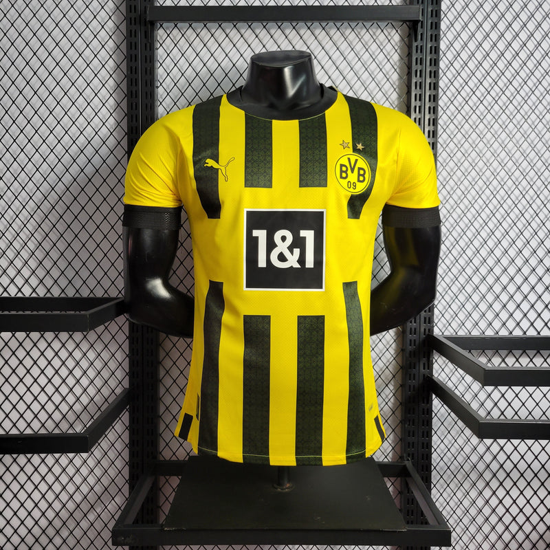 Camisa Borussia Dortmund Titular 22/23 - Versão Jogador - Shark Store