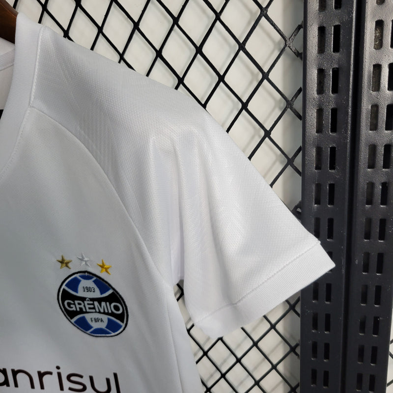 Camisa De Futebol Grêmio Kit Infantil 23/24 Fora - Shark Store