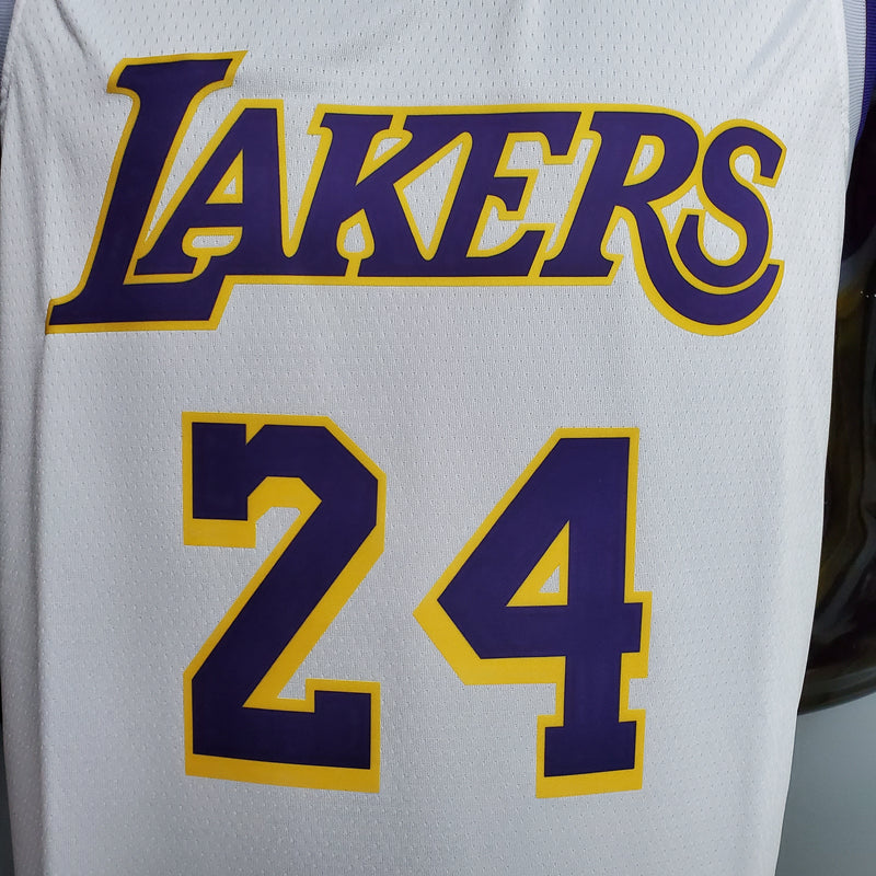 Regata NBA Los Angeles Lakers White - BRYANT