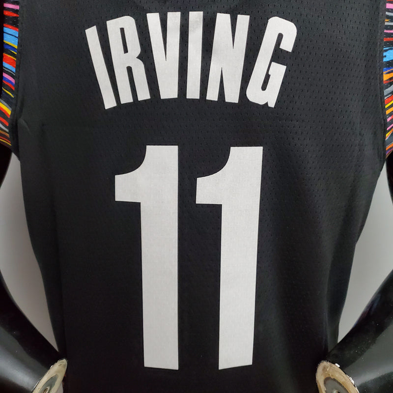 Regata NBA Brooklyn Nets City Edition Preta - IRVING