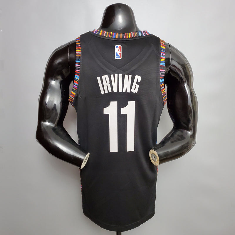 Regata NBA Brooklyn Nets City Edition Preta - IRVING