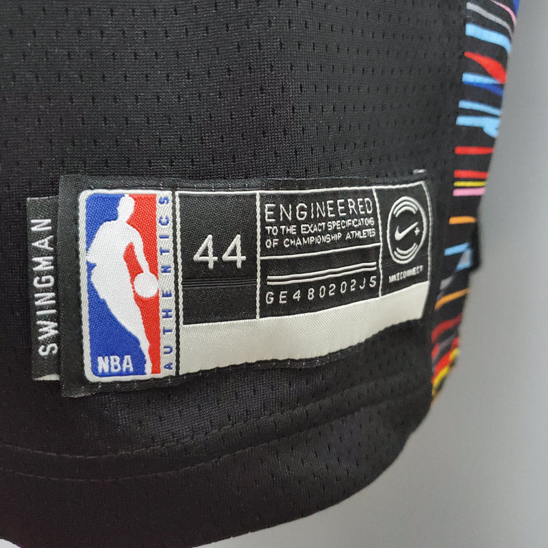 Regata NBA Brooklyn Nets City Edition Preta - DURANT