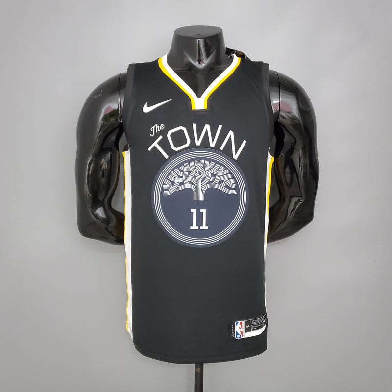 Regata NBA Golden State Warriors Away Preta - THOMPSON