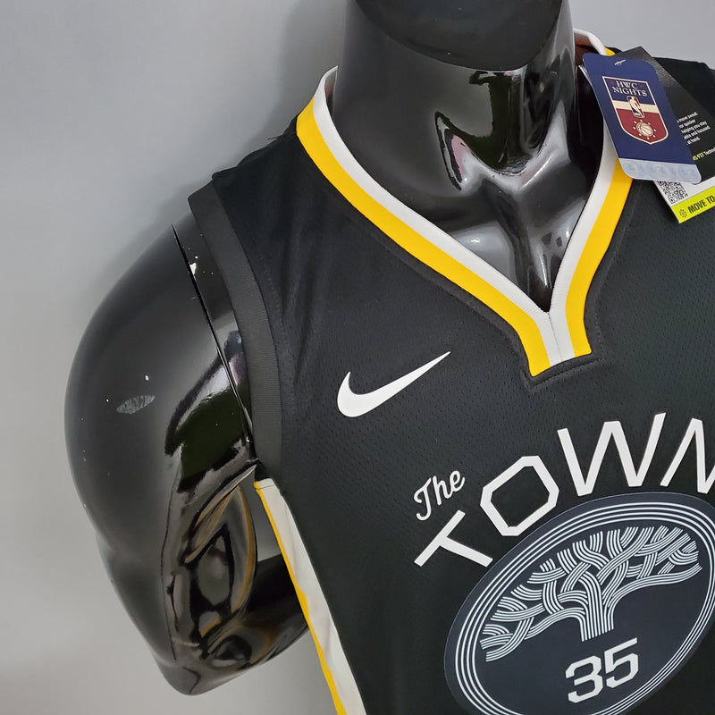 Regata NBA Golden State Warriors Away Preta - DURANT