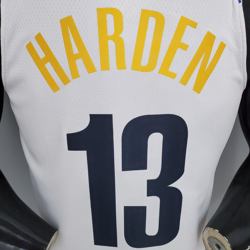 Regata NBA Brooklyn Nets City Edition Branca - HARDEN