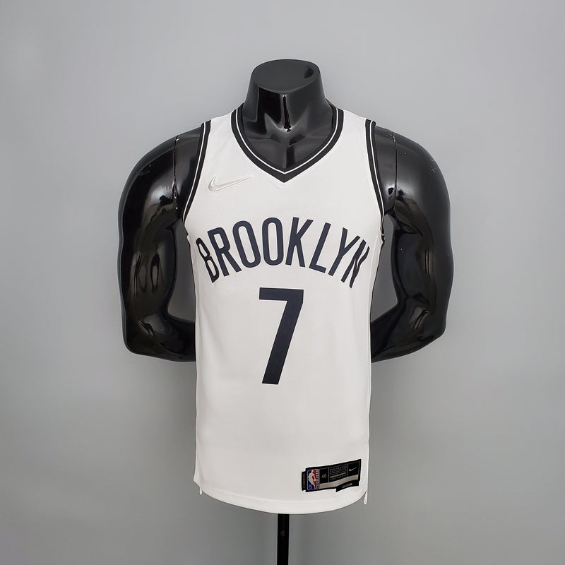 Regata NBA Brooklyn Nets Away Branca - DURANT