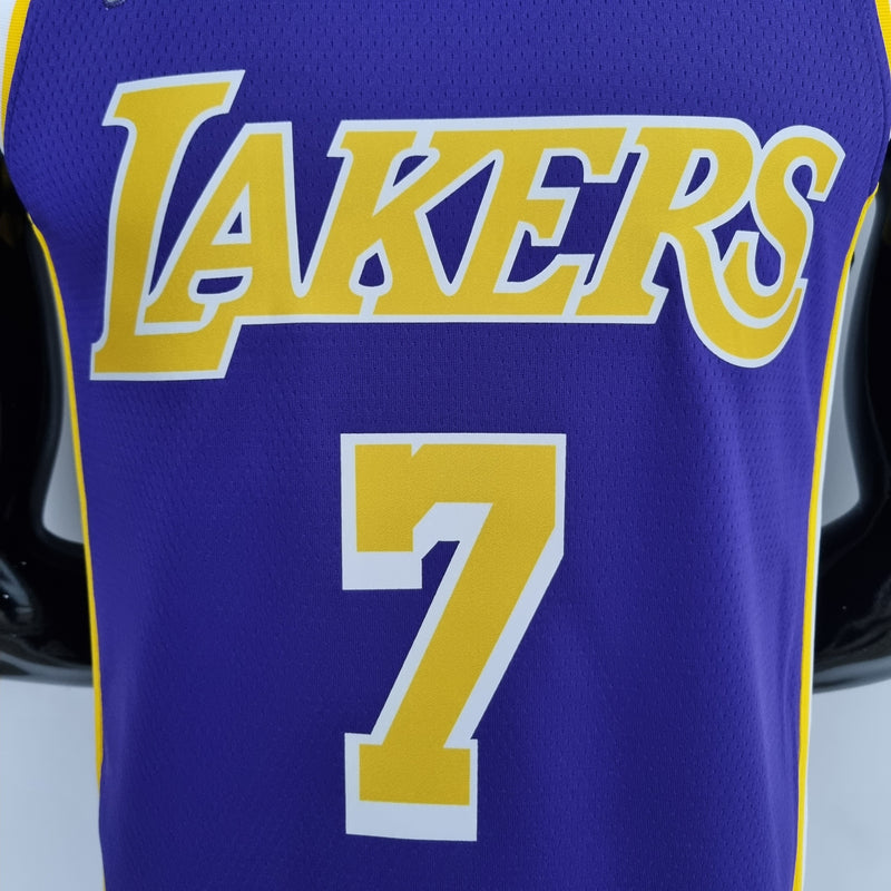 Regata NBA Los Angeles Lakers Away Roxa - ANTHONY