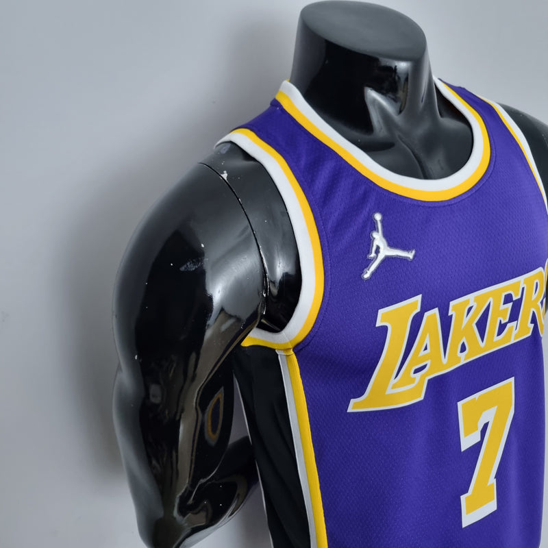 Regata NBA Los Angeles Lakers Away Roxa - ANTHONY