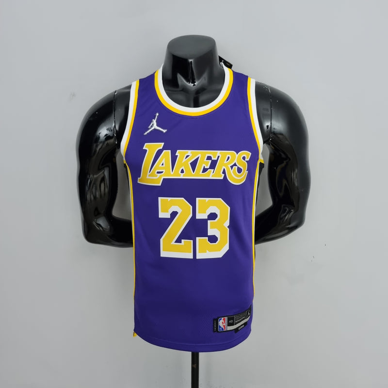 Regata NBA Los Angeles Lakers Away Roxa - James