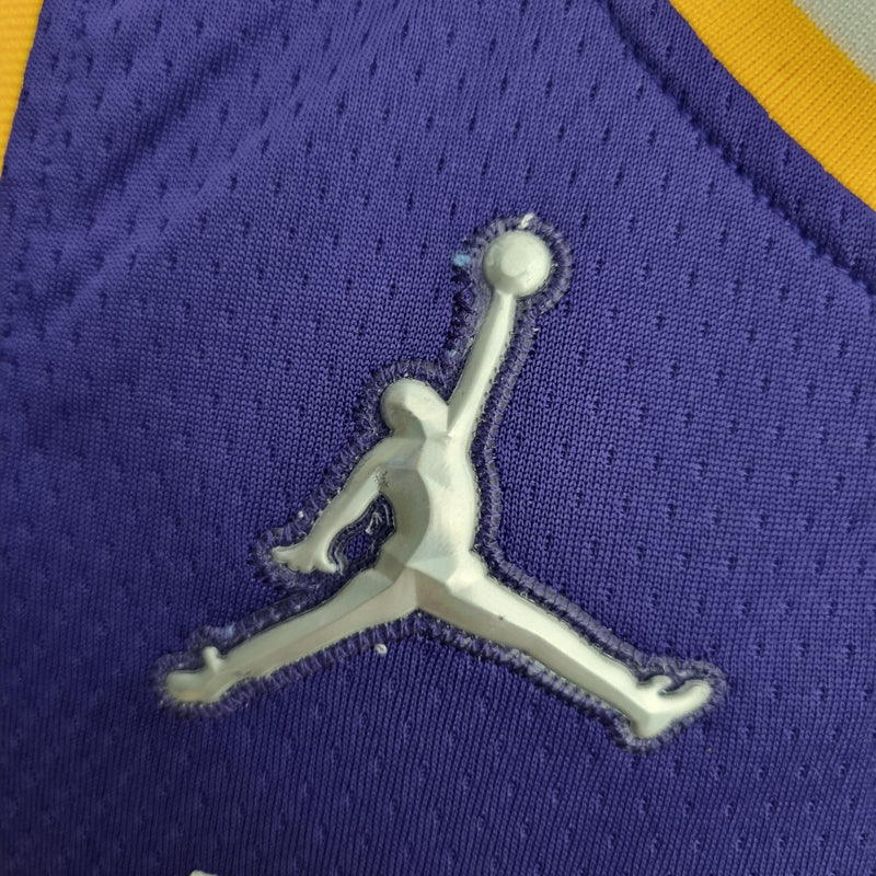 Regata NBA Los Angeles Lakers Away Roxa - James