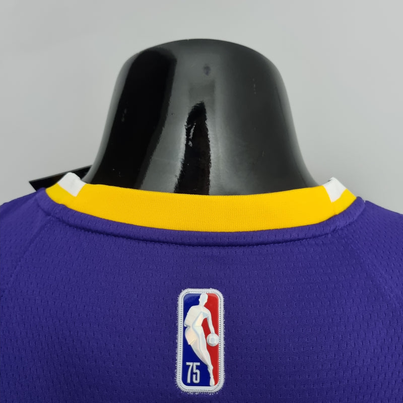 Regata NBA Los Angeles Lakers Away Roxa - James