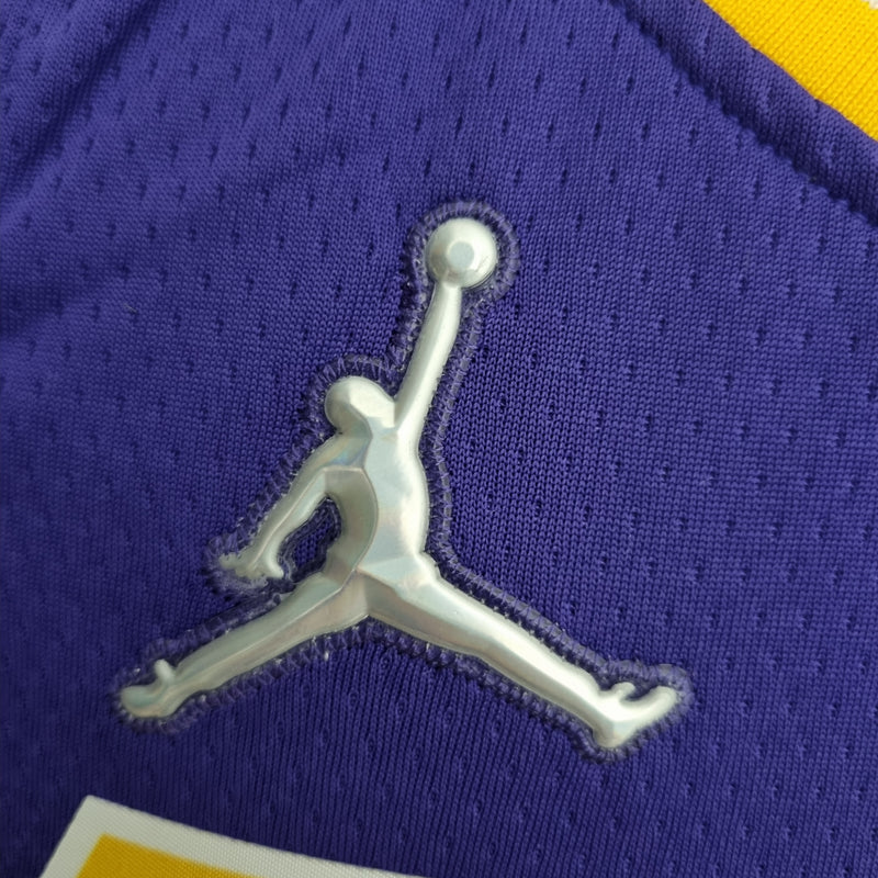 Regata NBA Los Angeles Lakers Away Roxa - DAVIS