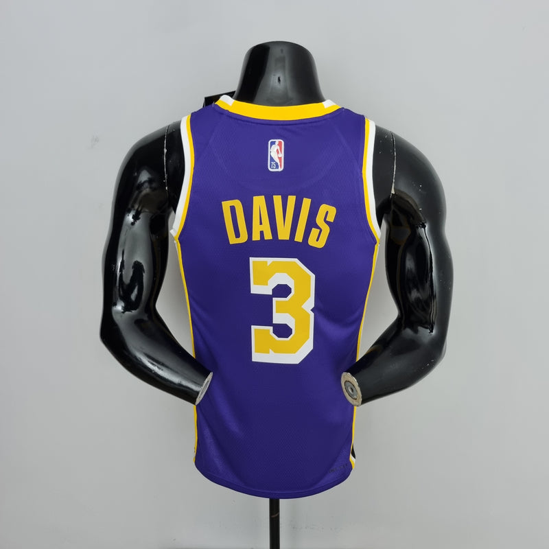 Regata NBA Los Angeles Lakers Away Roxa - DAVIS