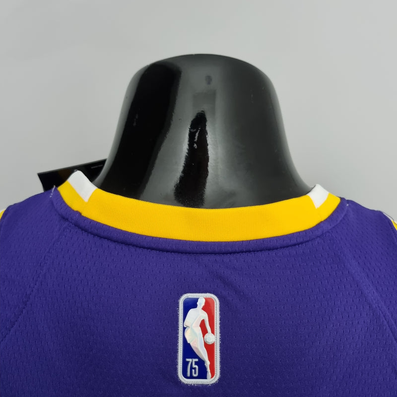 Regata NBA Los Angeles Lakers Away Roxa - JAMES