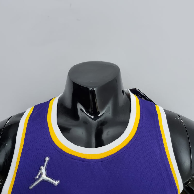 Regata NBA Los Angeles Lakers Away Roxa - JAMES