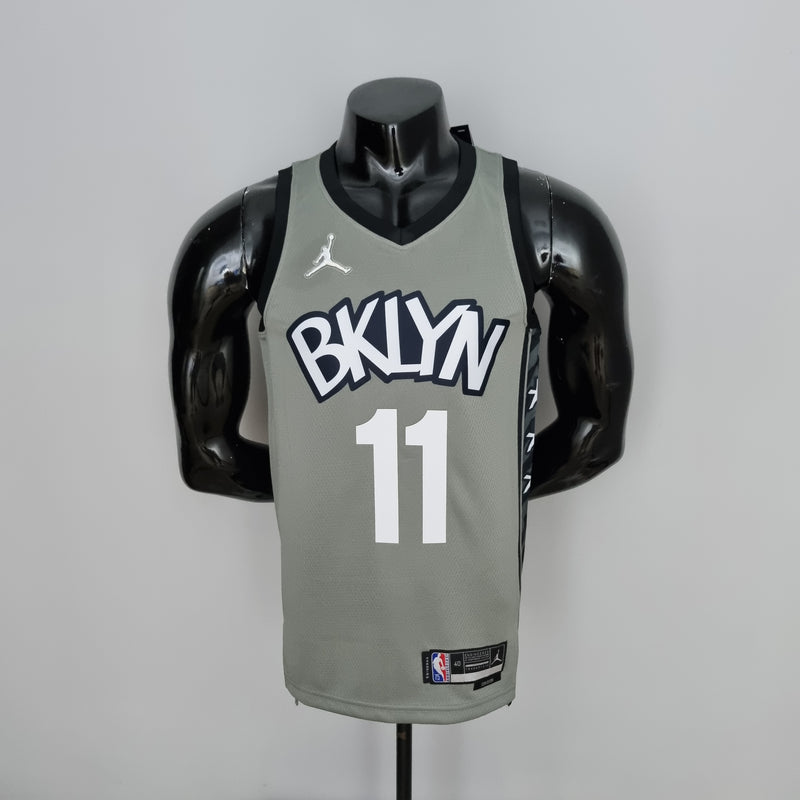 Regata NBA Brooklyn Nets Away Cinza - IRIVING