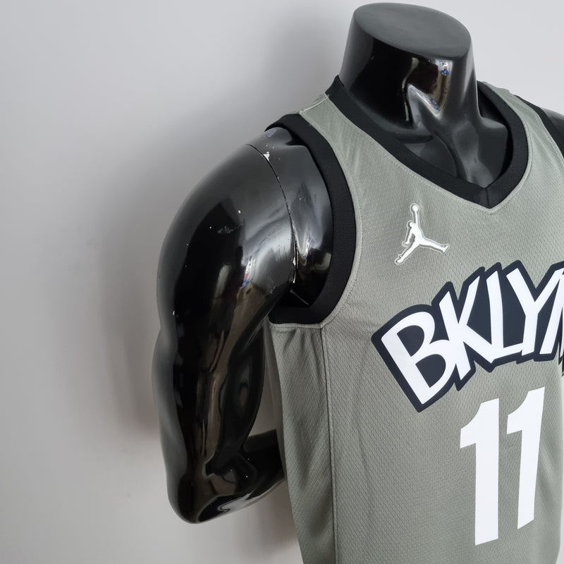 Regata NBA Brooklyn Nets Away Cinza - IRIVING