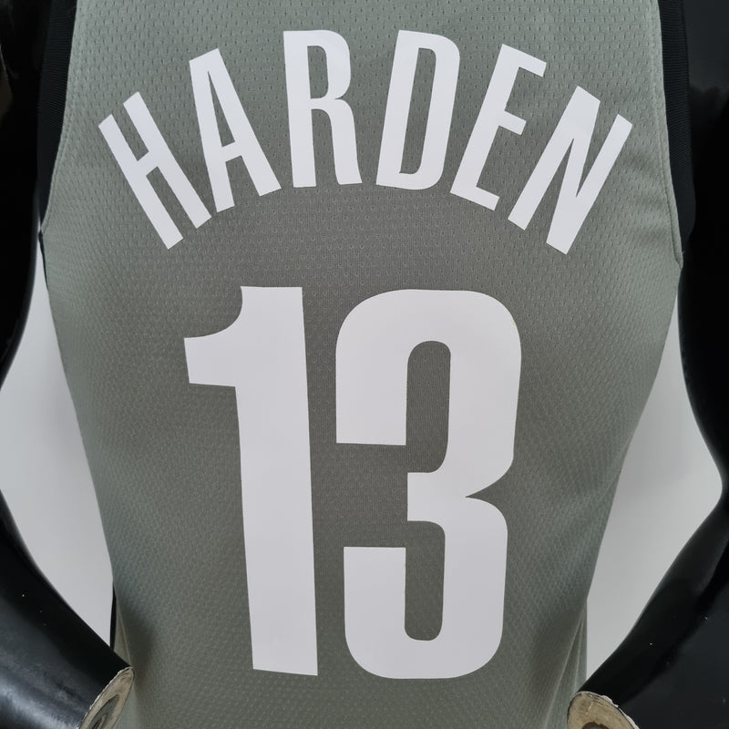 Regata NBA Brooklyn Nets Away Cinza - HARDEN