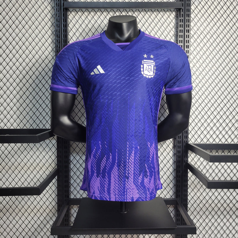 Camisa Argentina Reserva 22/23 - Versão Jogador - Shark Store