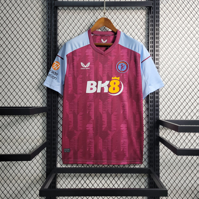 Camisa De Futebol Aston Villa 23/24 Casa - Shark Store