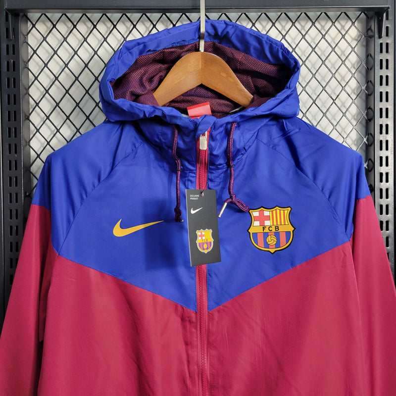 Jaqueta Corta Vento de Futebol Barcelona 23/24 - Shark Store