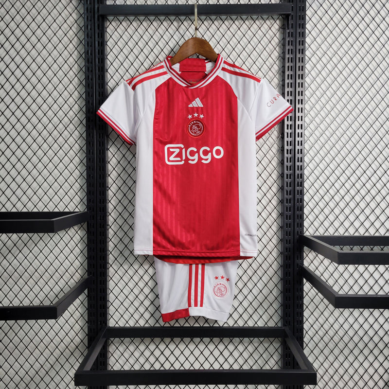 Camisa De Futebol Ajax Kit Infantil 23/24 - Shark Store