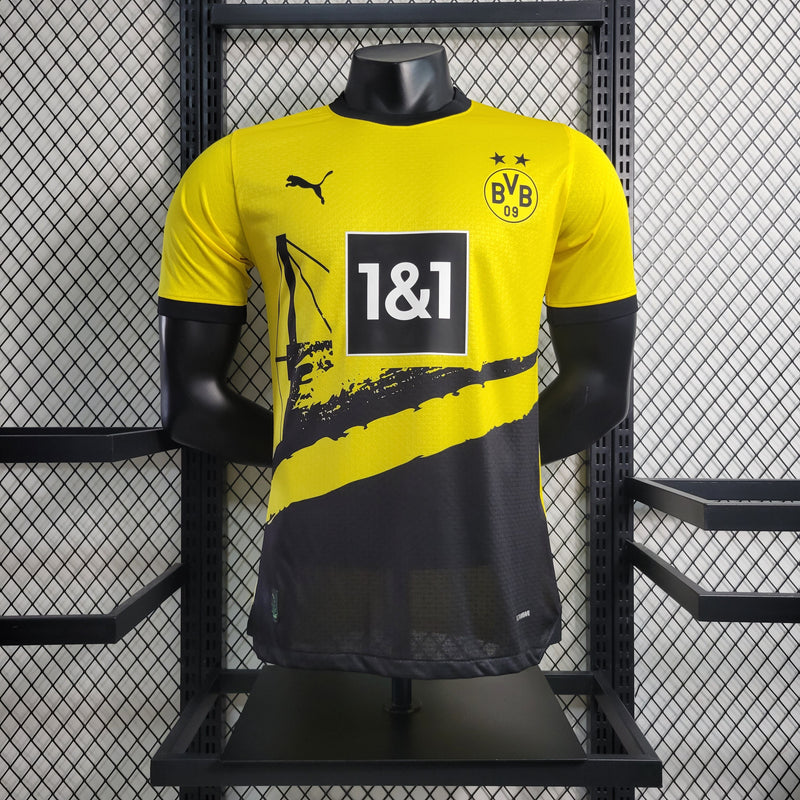 Camisa Borussia Dortmund Home 23/24 - Puma Jogador Masculina - Shark Store