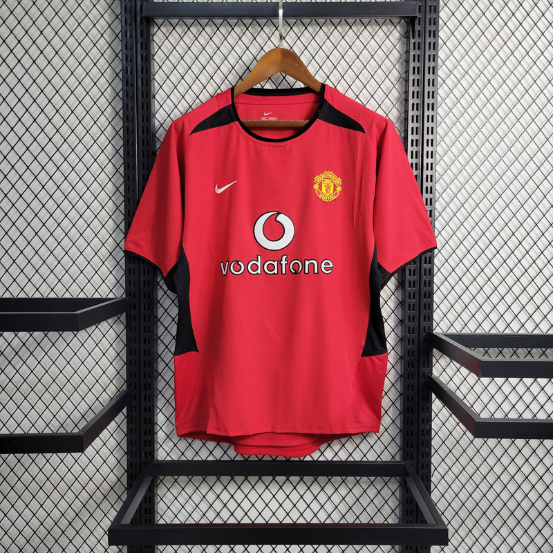 Camisa De Futebol Manchester United Retrô 03/04 - Shark Store