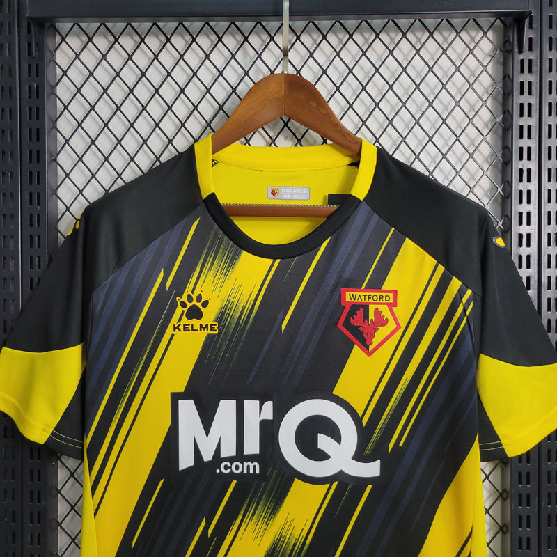 Camisa De Futebol Watford 23/24 Casa - Shark Store