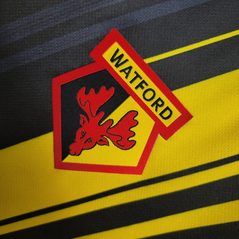 Camisa De Futebol Watford 23/24 Casa - Shark Store