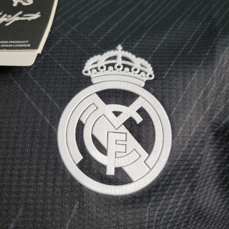 Camisa Real Madrid Edição Especial Y3 Preta 22/23 - Versão Jogador - Shark Store