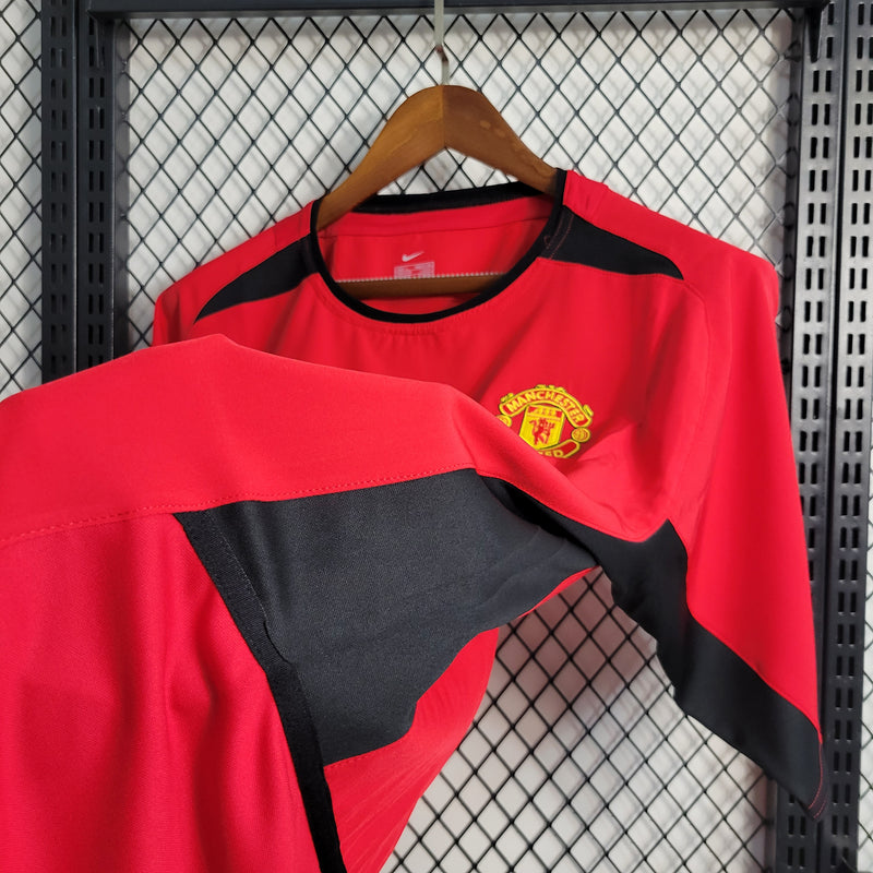 Camisa De Futebol Manchester United Retrô 03/04 - Shark Store