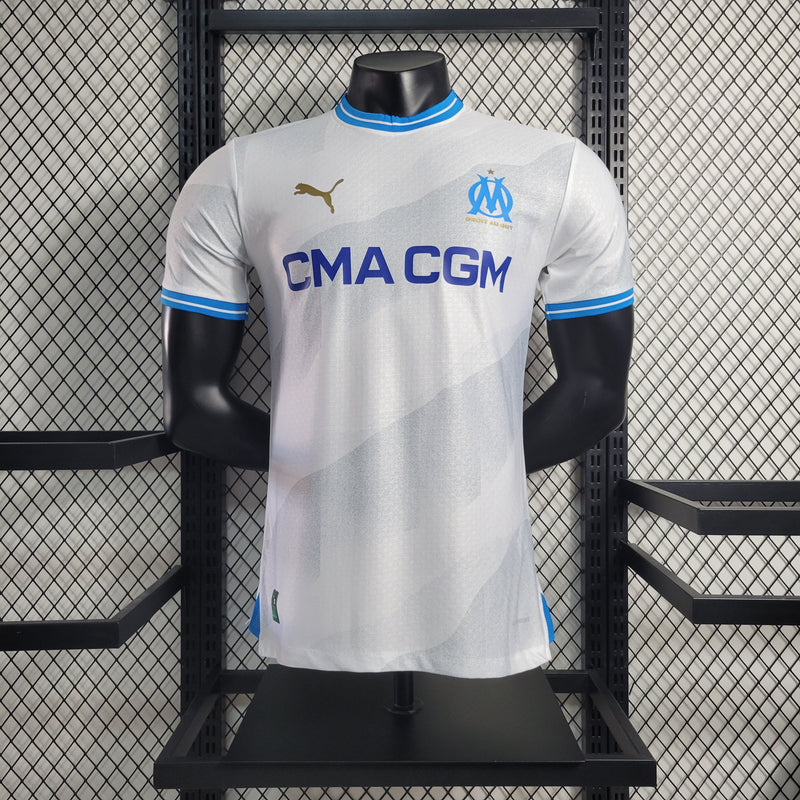 Camisa Olympique Marseille 23/24 - Puma Jogador Masculina - Shark Store