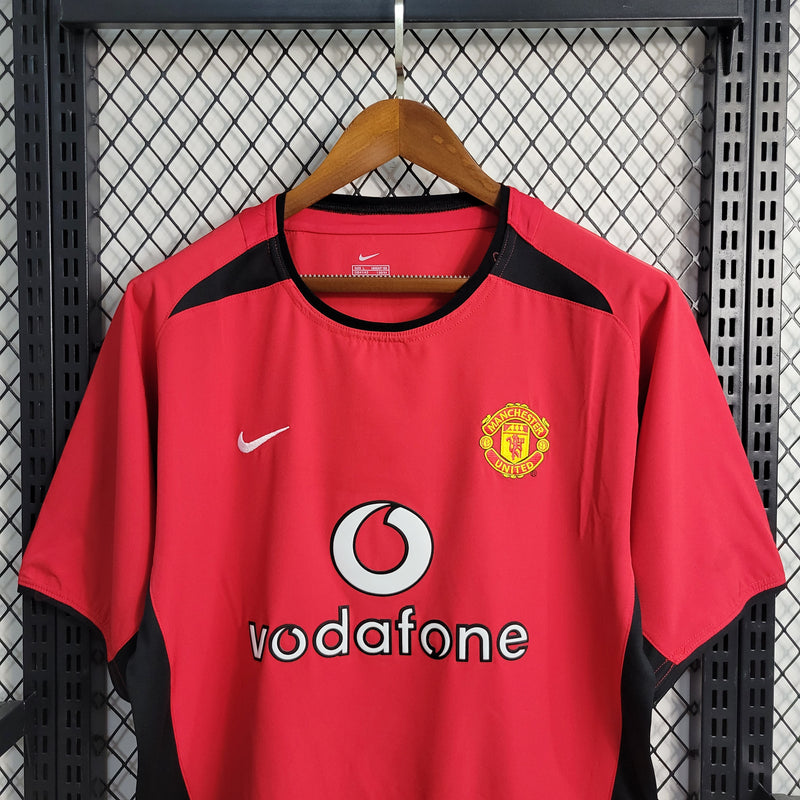 Camisa De Futebol Manchester United Retrô 03/04 - Shark Store