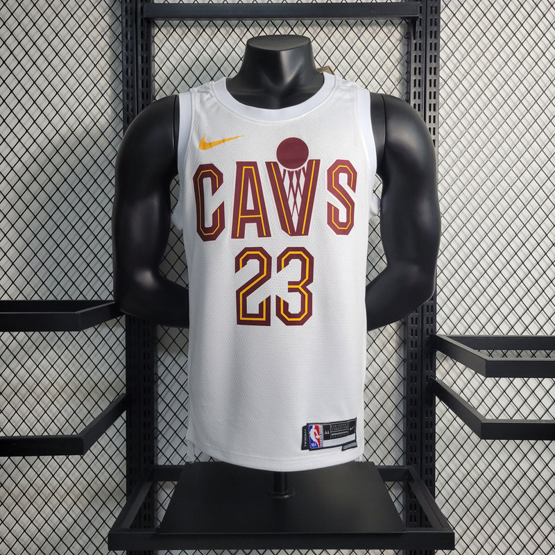 Regata NBA Cleveland Cavaliers Home Branca - JAMES