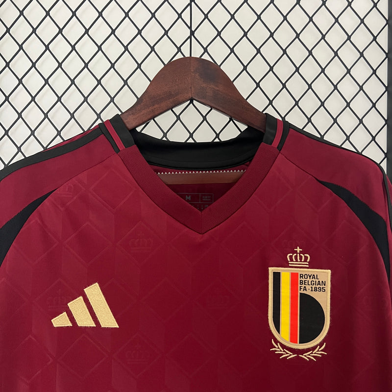 Camisa de futebol Bélgica 23/24 Casa