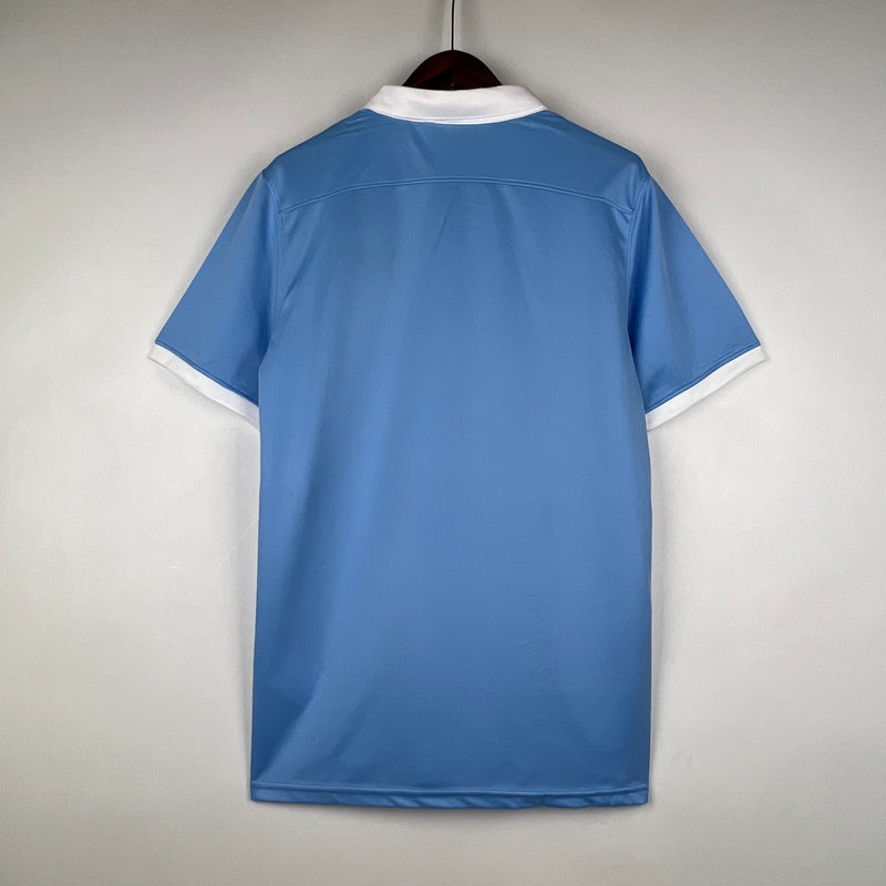 Camisa De Futebol Manchester City Casa Retrô 15/16