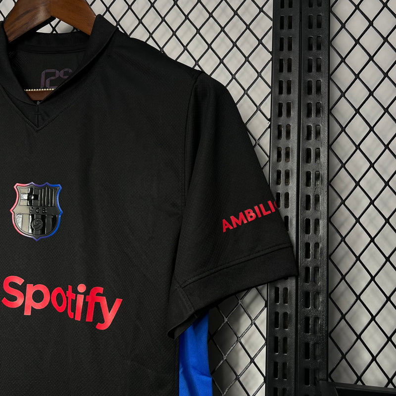 24/25 Camisa De Futebol Barcelona Black