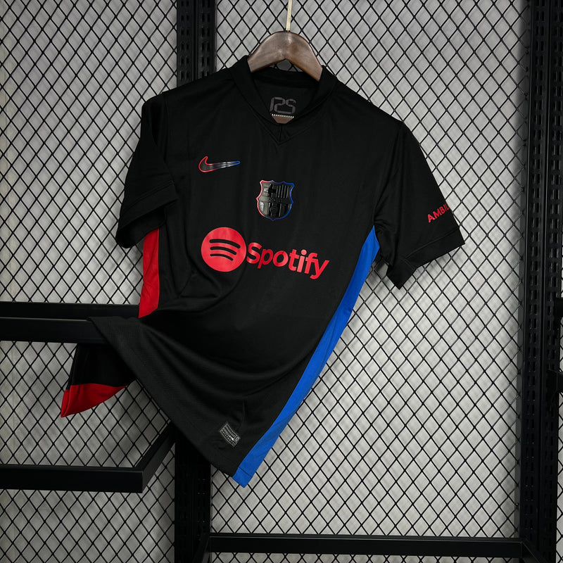 24/25 Camisa De Futebol Barcelona Black