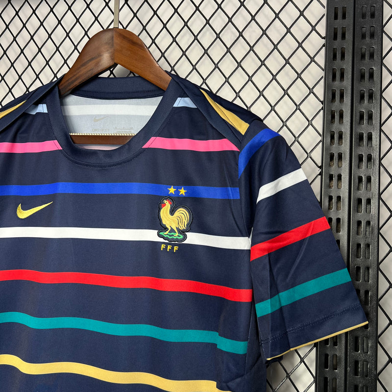 Camisa França 24/25 Pre-jogo EURO