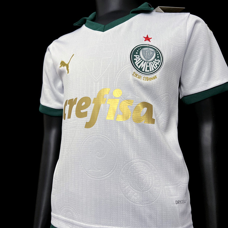 24/25 Camisa De Futebol Kit Infantil Palmeiras Away