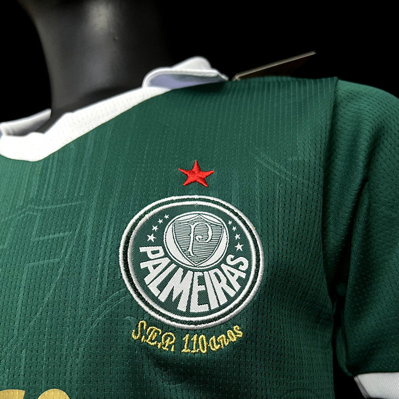 24/25 Camisa De Futebol Kit Infantil Palmeiras Home