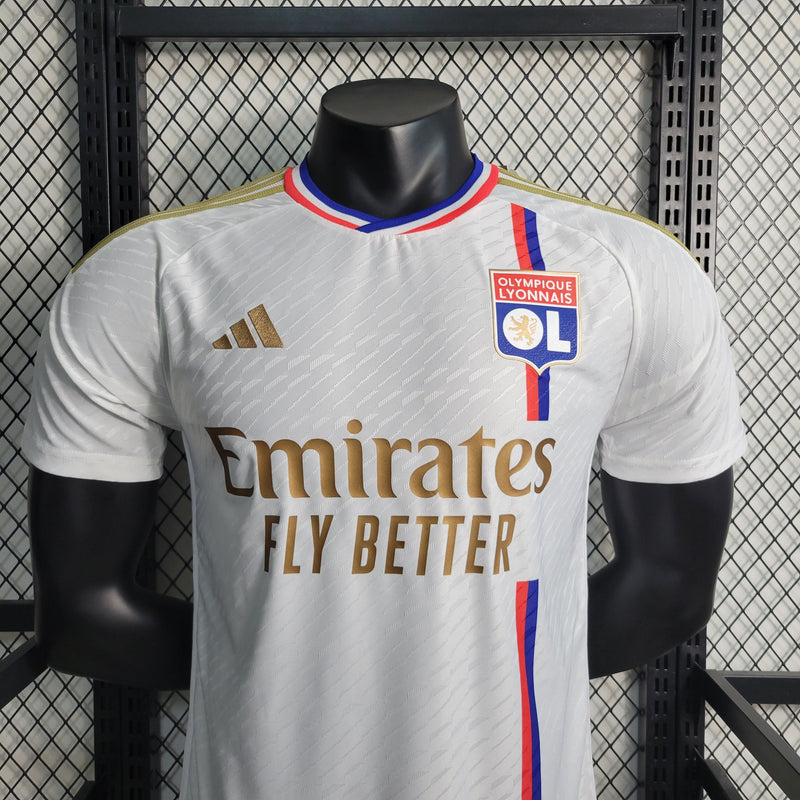 Camisa Lyon Home 23/24 - Adidas Jogador Masculina - Shark Store