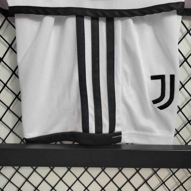 Camisa De Futebol Juventus Kit Infantil 23/24 Fora - Shark Store