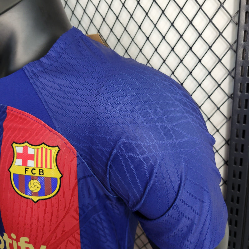 Camisa Barcelona Titular 23/24 - Versão Jogador - Shark Store