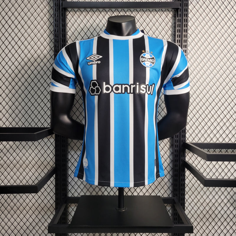 Camisa Grémio Home 23/24 - Umbro Jogador Masculina - Shark Store