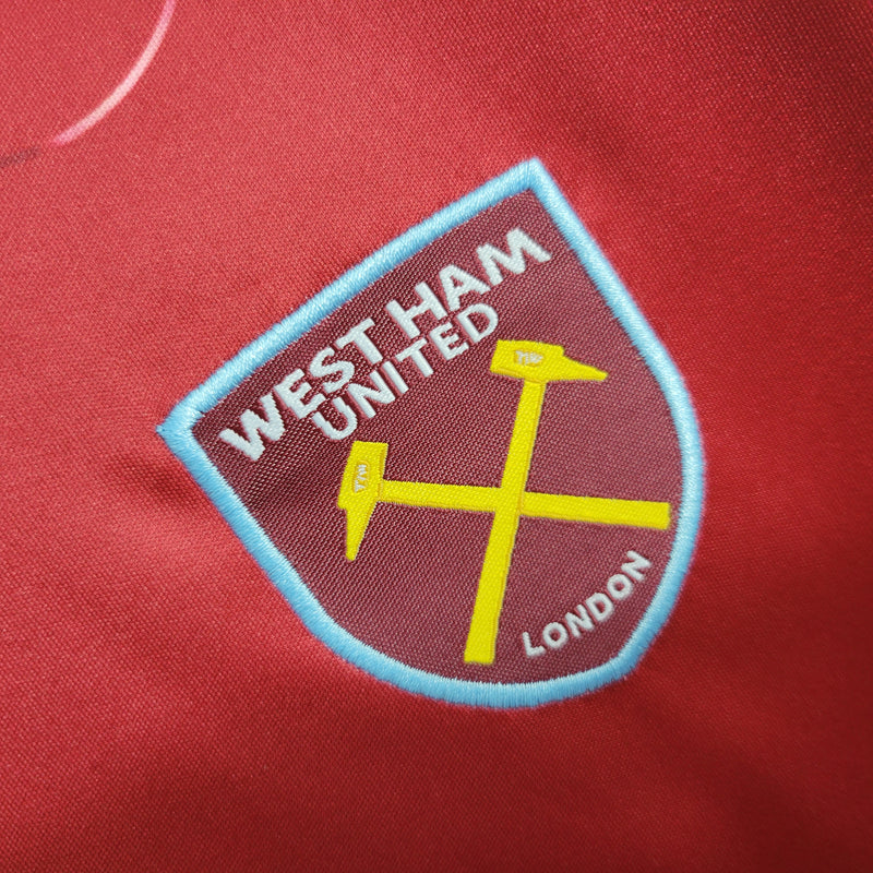 Camisa De Futebol West ham Kit Infantil 23/24 Casa - Shark Store