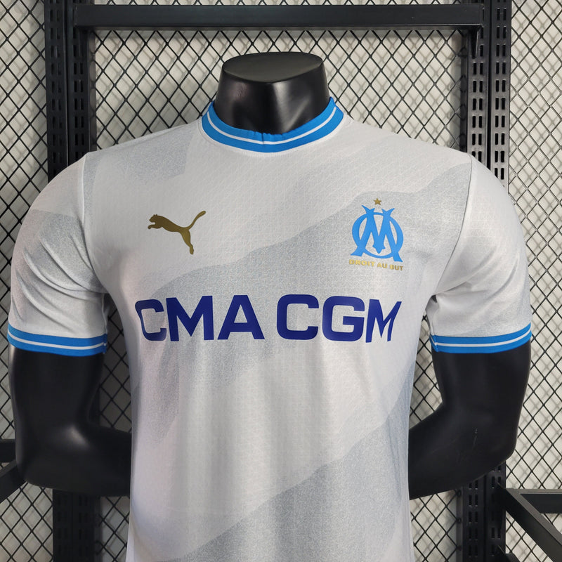 Camisa Olympique Marseille 23/24 - Puma Jogador Masculina - Shark Store